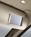 RACOONA Mirror Decal - Hello Beautiful Rearview Sticker, Car Accessories Window Decal, Self Affirmations Decoration (Pink)