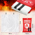DIBBATU Fire Blanket for Home and Kitchen, Fire Blankets Emergency for Home, Emergency Fire Blankets Retardant for House, Fireproof Blanket,