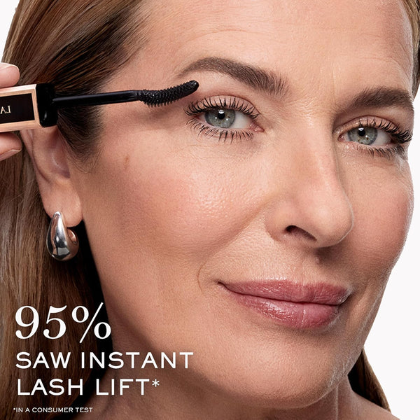 LancÃ´me Lash IdÃ´le Lash-Lifting & Volumizing Mascara - Black Mascara for Instant Volume, Length & Lift - Smudge Proof & up to 24H Wear - Black