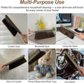 Wood Dusting Brush, Handheld Soft Bristle Cleaning Broom for Furniture, Car, Couch, Bed, Clothes, and More