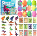 Bath Bombs for Kids with Surprise Toys inside - 16 Pack Organic Dinosaur Eggs Bath Bombs Gift Set, Dino Eggs, Dinosaur Toys for Kids 3 4 5 6 7 8 9