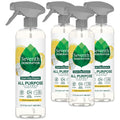 Seventh Generation All Purpose Cleaning Spray Surface Cleaner Lemon Chamomile Scent Cuts Grease 23 Oz, Pack of 4