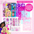 Barbie Makeup Artist Magazine by Horizon Group USA, Create Your Own Hair & Makeup Looks Using 130+ Stencils, 180+ Stickers, Crayons, Pretend
