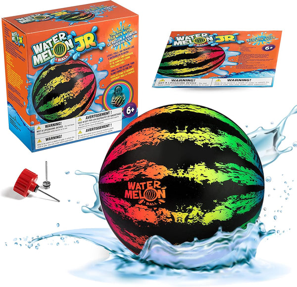 Watermelon Ball JR - Pool Toy for Underwater Games - Durable Ball for Pool Football, Basketball & Rugby - Perfect for Water Parties - Fun for