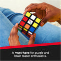 Rubik'S Cube, the Original 3X3 Cube, Problem-Solving Brain Teaser, Color-Matching Puzzle, Fidget Toy & Sensory Puzzle, for Ages 8 & Up