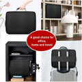 Docsafe File Organizer Bag with Lock,Fireproof Document Organizer Case with Water-Resistant Zipper,3-Layer Portable Travel Home Storage Safe Bag