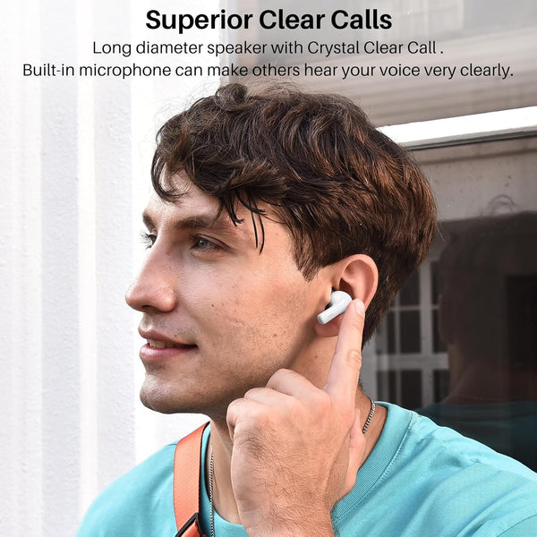 TOZO A2 Mini Wireless Earbuds Bluetooth 5.3 in Ear Light-Weight Headphones Built-In Microphone, IPX5 Waterproof, Immersive Premium Sound Long