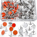 Epakh 200 Pack Reflective Tacks Trail Marking Tacks Reflective Trail Markers Hunting Reflector Mark Trail for Hunting Hiking Camping Tree