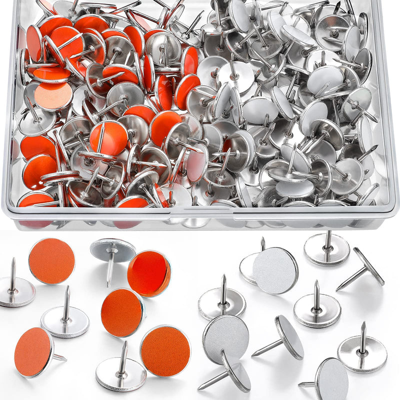 Epakh 200 Pack Reflective Tacks Trail Marking Tacks Reflective Trail Markers Hunting Reflector Mark Trail for Hunting Hiking Camping Tree
