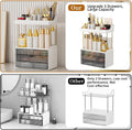 3 Drawers Bathroom Counter Organizer, 5 Tier Makeup Organizer, Versatile Perfume Organizer, Ideal for Bathroom Storage, Vanity, Large Skincare,