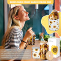 Sunflower Gift Baskets for Women, 18 Pcs Sending Sunshine Unique Birthday Cheer up Box Self Care Package, Get Well Soon Spa Gifts Baskets