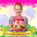 Girlzone Enchanting Princess Fairytale DIY Slime Kit, Slime Kit for Girls Ages 8-12 with 42 Pieces to Make Princess Slime for Kids & Slime for