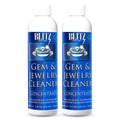 Blitz 653 Gem & Jewelry Non-Toxic Cleaner Concentrate for Use in Cleaning Machines, 8 Ounces, 2-Pack