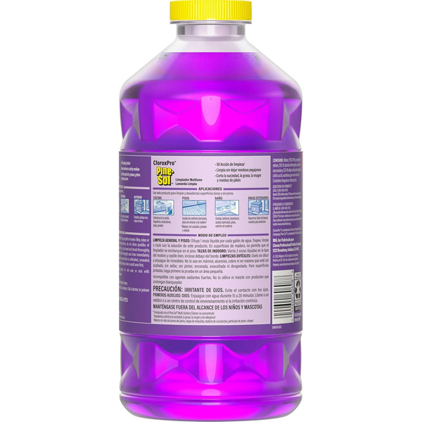 Pine-Sol Multi-Surface Cleaner, Cloroxpro, 2X Concentrated Formula, Lavender Clean, 80 Fl Oz