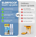 Slobproof Refillable Touch-Up Paint Pen â Mess-Free Wall Repair Tool, Easy Twist Control, Precise Application, Convenient Storage, DIY Home