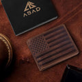 ASAD Genuine Leather Wallet for Men | Slim, Stylish, Genuine Leather Double Stitched RFID Blocking Bifold Stylish | Bifold Wallet with 8 Card Slot