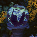 Echo Valley 8149 10-Inch Glow-In-The-Dark Illuminarie Glass Gazing Globe, Earth Swirl