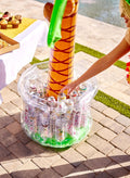 JOYIN 60" Inflatable Palm Tree Cooler, Beach Theme Decor, Pool Party Decorations, Luau Hawaiian Birthday Party Supplies, Ocean Jungle Tropical