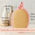 Natural Loofah Exfoliating Body Scrubber for Women Made with Natural Egyptian Loofa Sponge, Bath Shower Luffa Lufa for Face and Body. Exfoliator