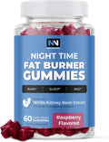 Night Time Fat Burner Gummies, Sleep Support & Weight Loss Supplement | Slimming Hunger Suppressant & Metabolism Booster, Shred Belly Fat While