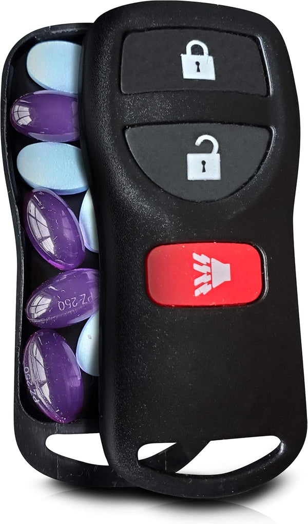 Key Diversion Safe by Stash-It, Hidden Secret Compartment, Stash Box, Discreet Decoy Car Key Fob to Hide and Store Money at Festivals and While