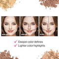 Wet N Wild Megaglo Contour Palette, Dulce De Leche | Contouring Powder Face Kit | Flawlessly Sculpted Face