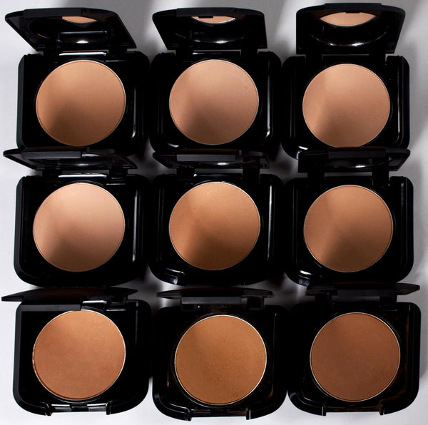 Palladio Dual Wet and Dry Foundation with Sponge and Mirror, Squalane Infused, Apply Wet for Maximum Coverage or Dry for Light Finishing and