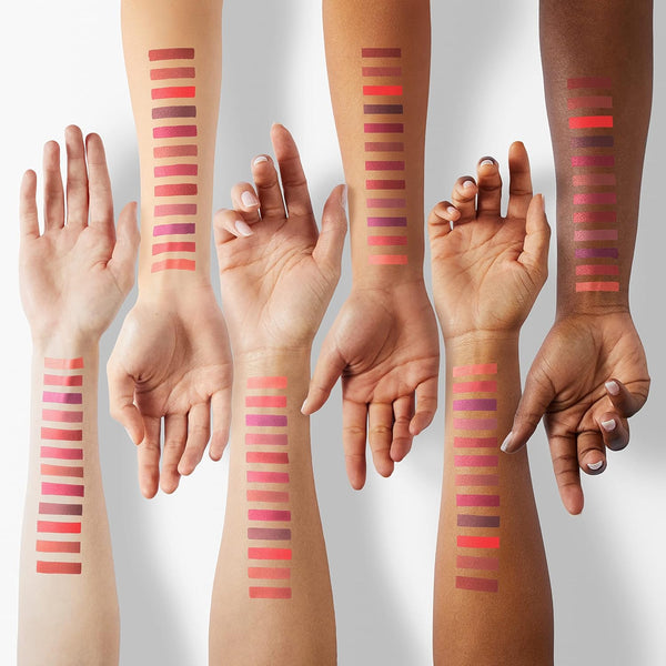 Evpct 18Pcs Capsule Pills Lipstick Mini Matte Lipstick Set for Women Long Lasting Labiales Mate 24 Horas Originales Deep Red 24 Hour Waterproof