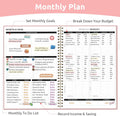 Budget Planner - Monthly Budget Book with Expense Tracker Notebook, Undated Bill Organizer & Finance Planner to Take Control of Your Money,