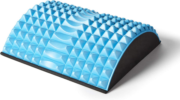 Kanjo FSA HSA Eligible Acupressure Back Pain Relief Pillow | Seat Cushion for Lower Back Lumbar Support & Back Stretcher for Lower Back Pain