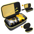 3 Pcs Hard Case for DEWALT 20V Max XR Cordless Router, Brushless(Dcw600B), Portable Carrying Storage Bag for Router Bits