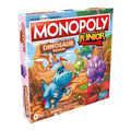 Hasbro Gaming Monopoly Junior Dinosaur Edition Game | Kids Board Games with Dino-Themed Toy Tokens | 2-4 Players for Boys & Girls | Ages 5+