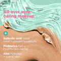 Almay Clear Complexion Acne Foundation Makeup with Salicylic Acid, Medium Coverage, Soft Matte Finish, Hypoallergenic, Cruelty- & Fragrance-Free,
