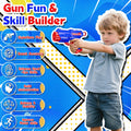 Shooting Games Toys for Nerf Gun Party, Shooting Targets with Toy Guns 10 Foam Darts Kids Outdoor Indoor Toys for Birthday Easter Xmas Gifts for 4