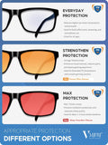 Blue Light Blocking Glasses for Men/Women Anti-Fatigue Computer Monitor Gaming Improve Sleep Reduce Eye Strain Gamer Glasses