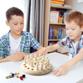Wooden Memory Chess Matching Game: a Family Board Game Suitable for Children and Adults, Puzzle Toys Suitable for Ages 3, 4, 5, and 6, Birthday