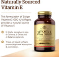 Solgar Vitamin E 670 Mg (1000 IU), 100 Mixed Softgels - Natural Antioxidant, Skin & Immune System Support - Naturally-Sourced Vitamin E - Gluten