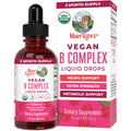 Maryruth Organics Vitamin B Complex | B Vitamins Complex | Biotin | Vitamin B12 | Niacin | Folate | Metabolic Support Supplement | Vegan | USDA