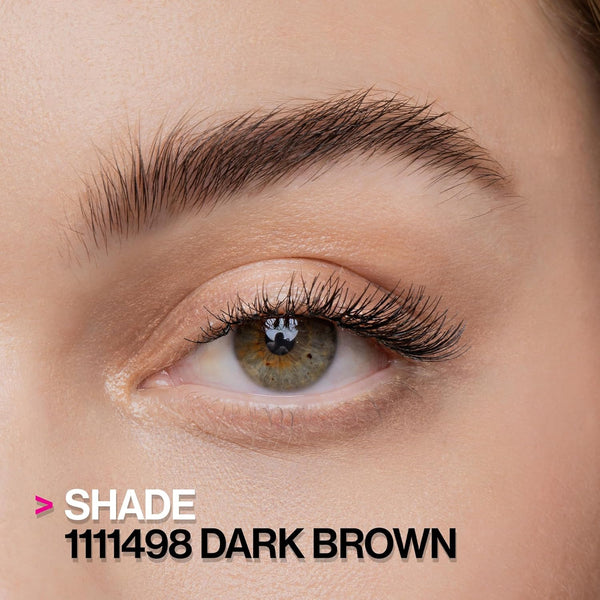Wet N Wild Ultimate Eyebrow Makeup Kit, Long-Lasting Matte Brow Powder, Tweezers, Wax & Brush, Built-In Mirror, Purse-Friendly Compact - Dark Brown