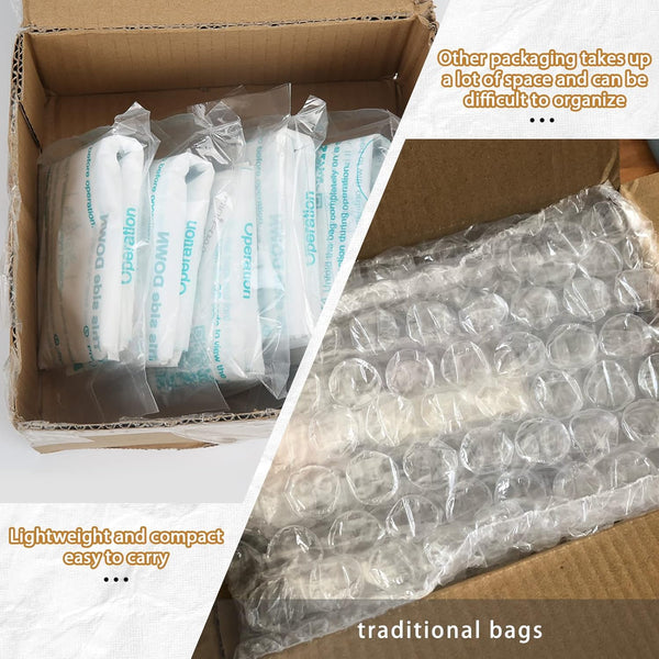 Foam Bag for Shipping, Pack of 8 Handy Foam Room Temperature Expanding Foam Packaging Bags, Instant Pack Quick Expanding Packaging Filler -