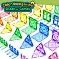 Magnetic Tiles Toddler Toys Magnetic Building Blocks for Kids Ages 3-12 STEM Educational Toys for Girls & Boys Sensory Play for Preschool Learning
