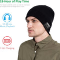 Bluetooth Beanie, HD Stereo, Built-In Mic, Men'S/Women'S Christmas Electronic Gifts