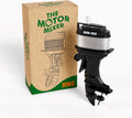 The Motor Mixer by HMC - Novelty Boat Motor Coffee Mixer Wind-Up Outboard Mini Boat Motor Stirrer Toy Beverage Works with Cups, Mugs, & Glasses -