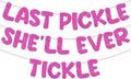 Fulmoon Pre Strung Funny Bachelorette Banner Naughty Bachelorette Party Decorations Glitter Bridal Shower Sign for Wedding Party Favor Supplies