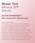 Mineral Fusion Face Serum, Sheer Tint Mineral SPF Serum, 1 Fl Oz, Medium, Tinted Broad Spectrum SPF 50 Mineral Sunscreen, Sheer Coverage,
