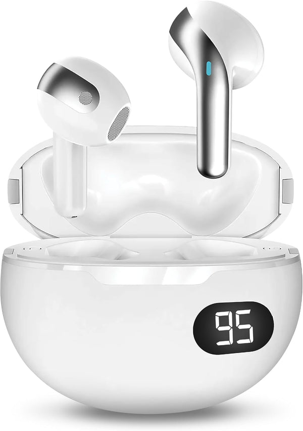 Truebuds Bliss Wireless Earbuds with Bluetooth 5.0, 6Mm Dynamic Drivers, 10M Wireless Range, 4-Hour Earbud Playtime, 400Mah USB-C Charging Case,