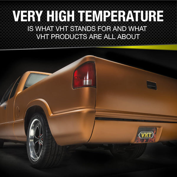 VHT Duplicolor ESP821007 Red High Temperature Plastic Paint, 11. Fluid_Ounces
