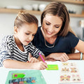SINHOWANG Diamond Art Kits for Kids 4-8 Years Old, Arts and Crafts for Kids Ages 8-12 Girls Boys Art Supplies, 6Pcs Animal Mosaics Gem Stickers