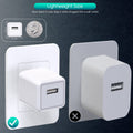 Iphone Charger [Mfi Certified] Long 2 Pack 10FT Lightning Cable Cube Iphone Charging Transfer Cord Cable with USB Plug Wall Charger Block Travel