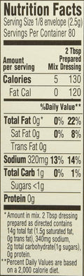 Good Seasons Italian Salad Dressing & Recipe Mix 0.7Oz, 10 Pouches, Total Net 7Oz